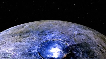 Ice discovered on planet Ceres