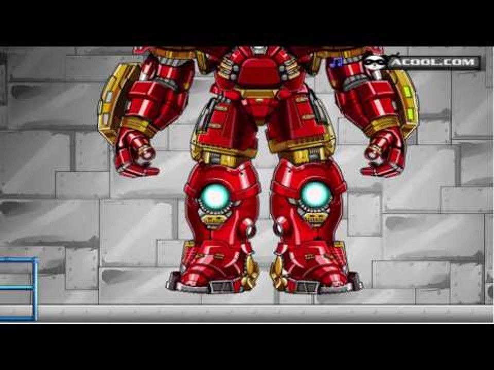 Siêu nhân game play-Lắp ráp robot người sắt ironman-play game ironman