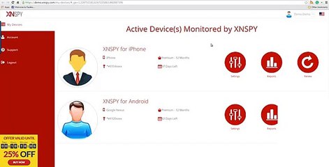 XNSpy Review Demo Mobile Spy