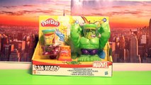 (TOYS) Pâte à modeler Hulk et Iron Man Play Doh Poing Destructeurs Smashdown Marvel Avengers
