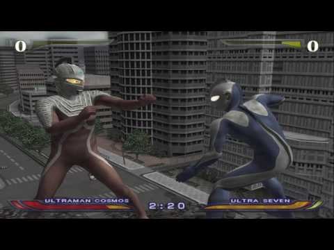Sieu Nhan Game Play | Ultraman Cosmos đấu với Ultraman | Game ultraman figting eluvation rebirth