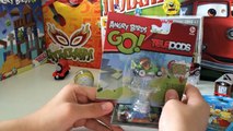 Angry birds Go lego minifigures Luntik Лунтик Kinder surprise eggs and tank t-34