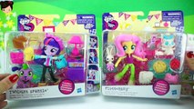 My Little Pony Mini Equestria Girl Muñecas - Twilight Sparkle Fluttershy Juego Fiesta Pijamada