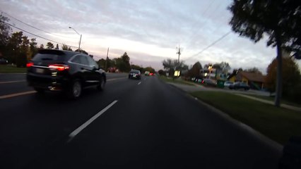 11 second laying on the horn honking