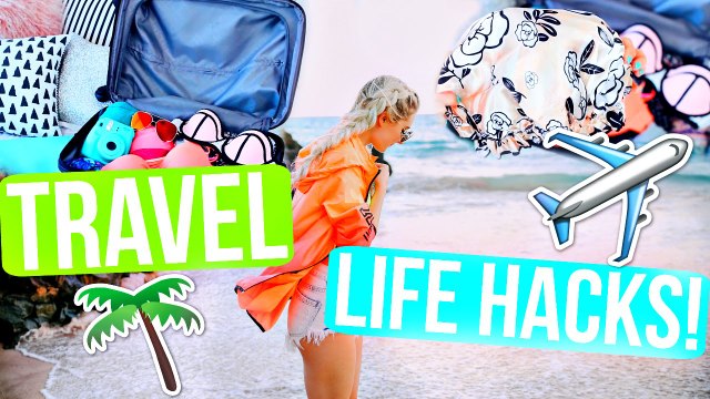 Travel Life Hacks! Save Money, Time & Space! Aspyn Ovard