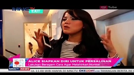 Ingin Lahir Normal, Ini yang Dipersiapkan Alice Norin
