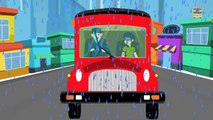 Wheels on the bus go round and round nursery rhymes | Childrens songs