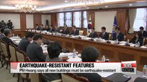Gov't laids out plan to guard against future earthquakes