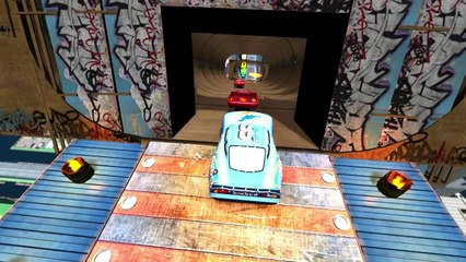 Spiderman en Camión de Bomberos ✯ El Hombre Araña y Rayo Macuin intentan salvar la ciudad