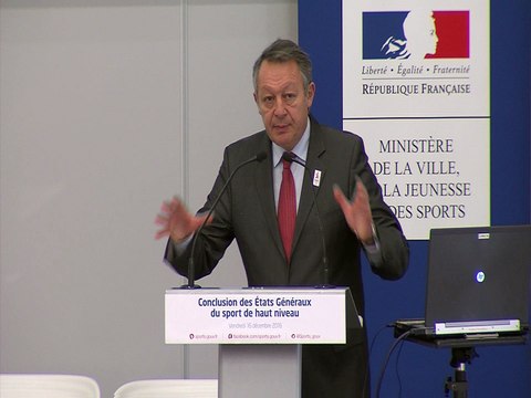 Conclusions des Etats généraux du sport de haut niveau