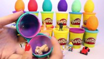 Play Doh Eggs Peppa Pig Angry Birds Mickey Mouse Thomas & Friends Disney Princess Surprise Eggs