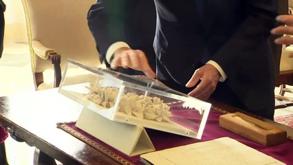 Papa recebe Manuel Santos