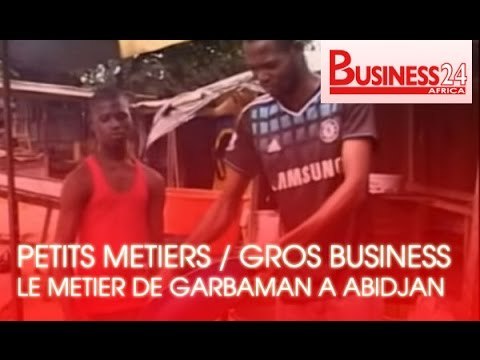 Petits Metiers / Gros Business - Le metier de Garbaman à Abidjan