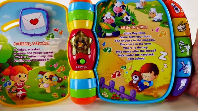 Musical Rhymes Book VTech Learn 40+ Songs Teaching Colors Nursery Rhymes! Toddler Toys