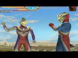 Sieu Nhan Game Play | Ultraman Tiga Và Ultraman Cosmos đánh nhau với quái vật