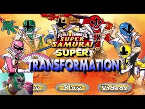 Sieu Nhan Game Play | siêu nhân samurai | chơi game siêu nhân samurai | Power Ranger Transformation