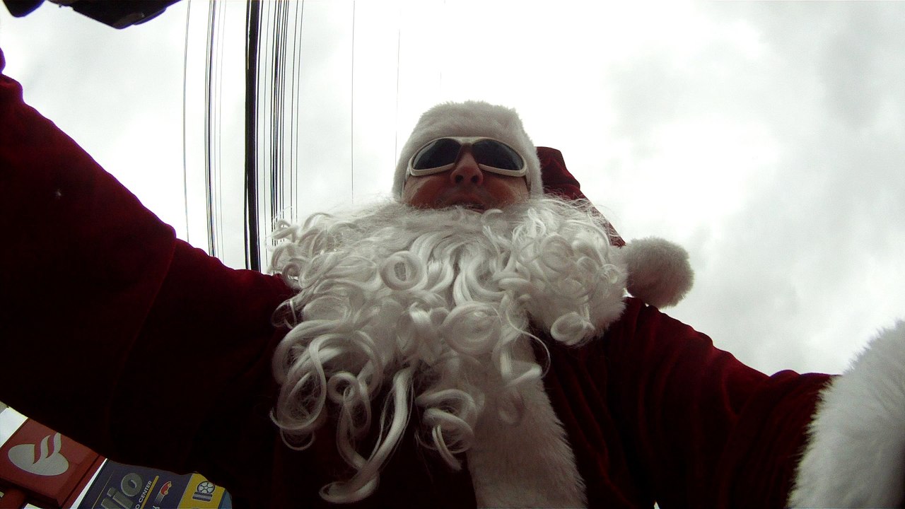 Taubaté, SP, Brasil, Papai Noel biker, Papai Noel Biker, Sexta Biker. Vamos pedalar