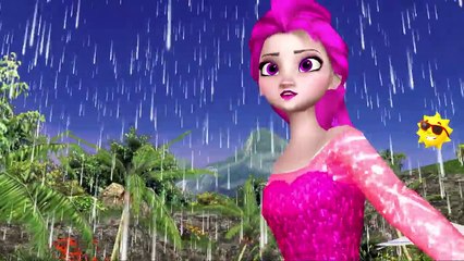 Spiderman Frozen Elsa Becomes Skeleton Man Pumpkin Head Finger Family Songs & Nursery Rhymes