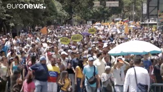Rétro 2016 : Un an de troubles au Venezuela en images