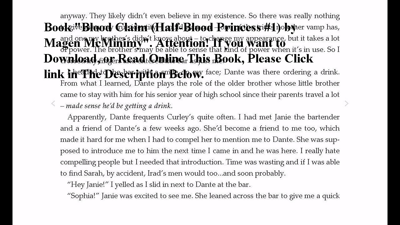 Download Blood Claim (Half-Blood Princess #1) ebook PDF