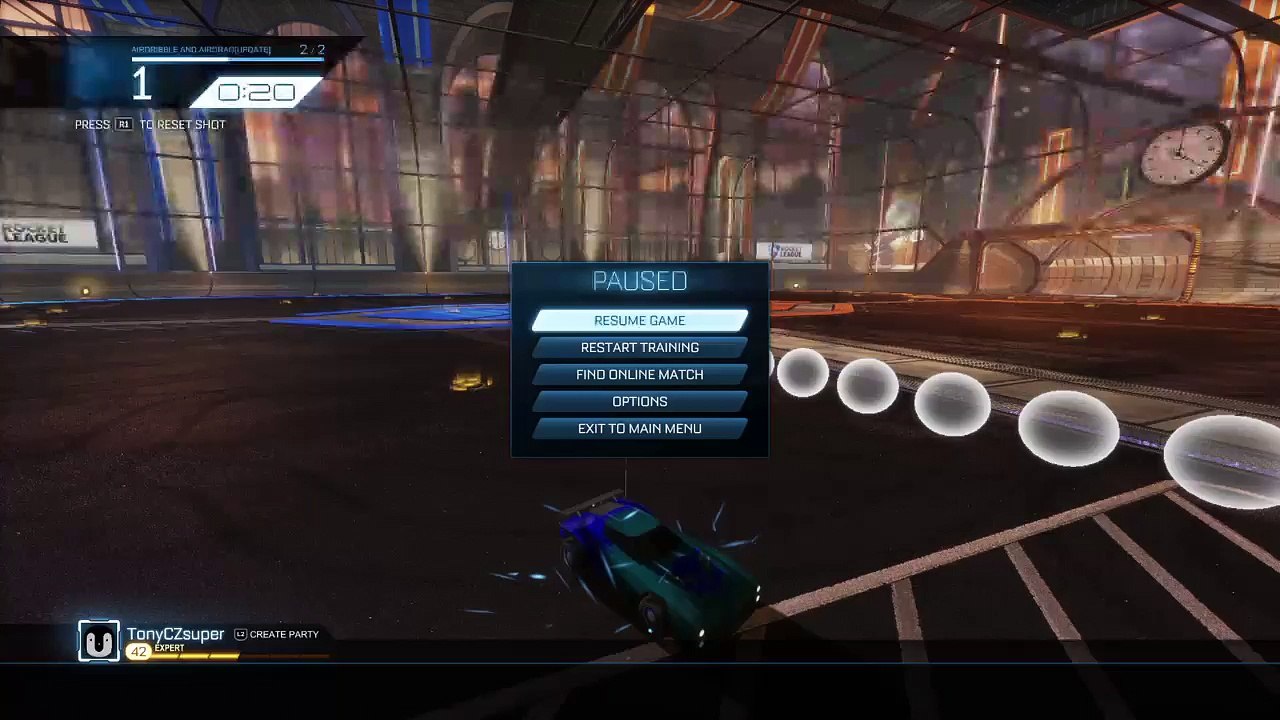 Tony play Rocket League #1