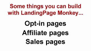 Review LandingPage Monkey Full Lifetime pro quick build page