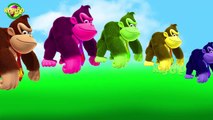 Cartoon Finger Family Rhymes For Kids Cartoon Gorilla Cute Animated Finger Family Rhymes For Childre