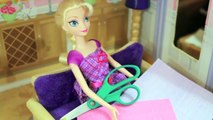 Kristoff FORGETS Mothers Day Frozen Barbie Parody Anna Elsa Triplet babies S2 E7 AllToyCollector