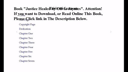Download Justice Healed ebook PDF