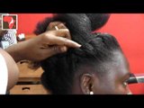 Saint valentin : Idée coiffure nappy by Feymie's
