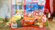 Disney Pixar Cars Sweets Games and Surprises Party Bag and Kinder Surprise Egg Unboxing Video