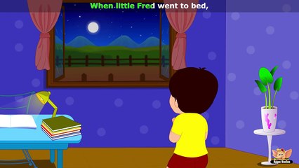 When Little Fred Went To Bed - Nursery Rhyme with Karaoke