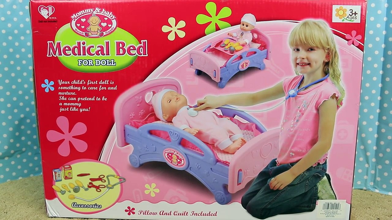 Baby Alive Hospital Bed & Doctor Check Up on Lucy Doll Medical Set & Furniture by DisneyCartoys