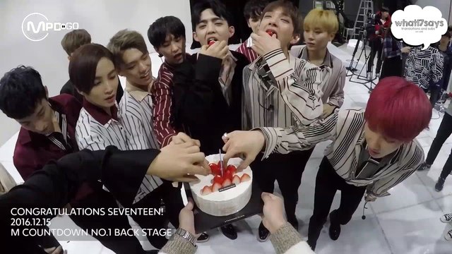 [ENG] 161215 SEVENTEEN Winning #1 @ MCountdown