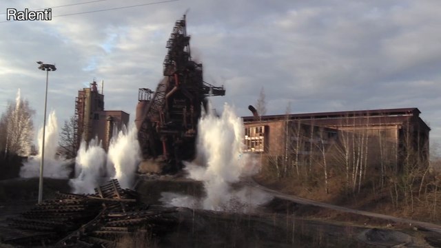 Revivez le dynamitage du HF6 au ralenti