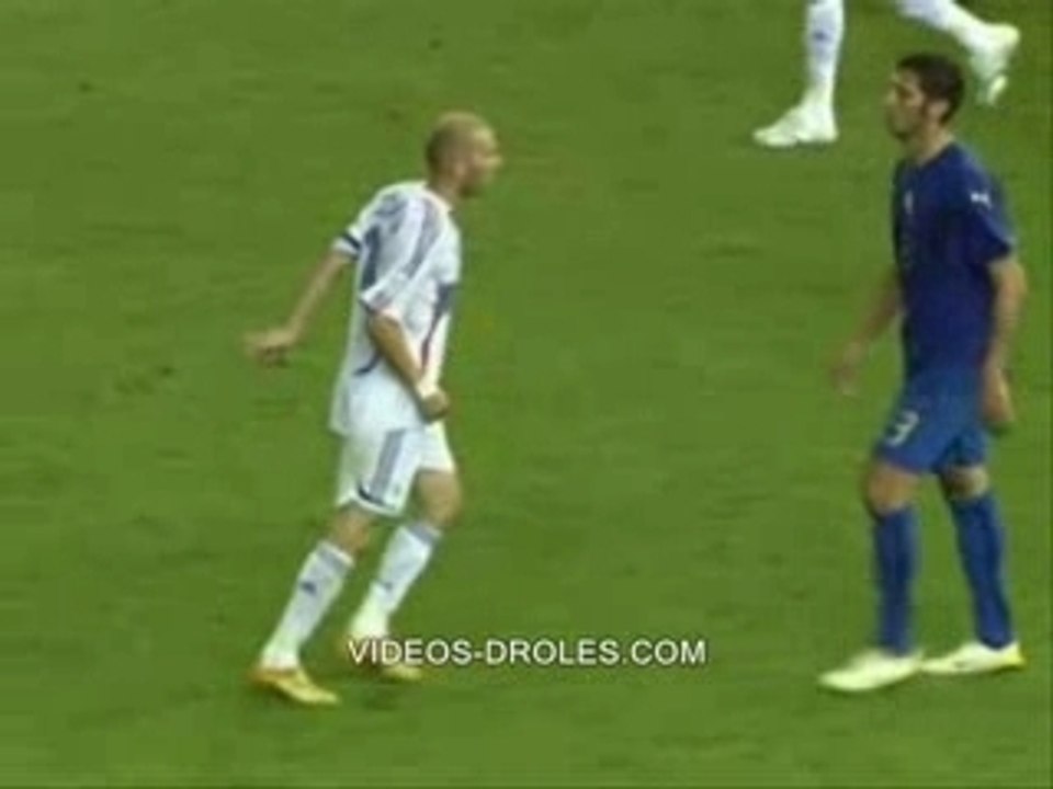 Zidane coup de boule