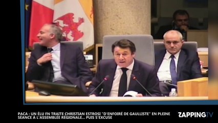 Christian Estrosi insulté ‘’d’enfoiré de gaulliste’’ par un élu Front national