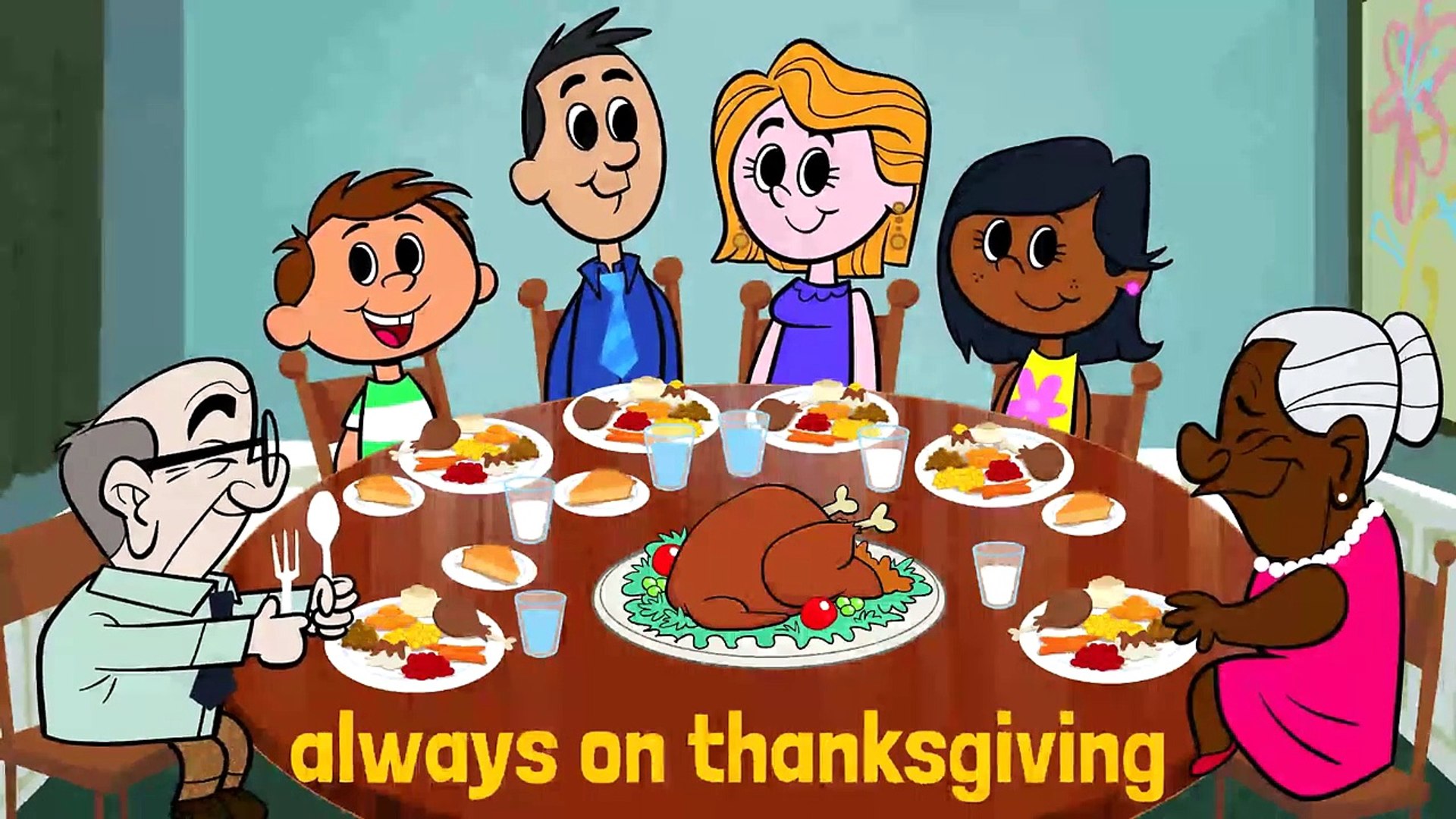 ⁣Thanksgiving Songs for Children - Thanksgiving Feast - Kids Turkey Song by The Learning Station
