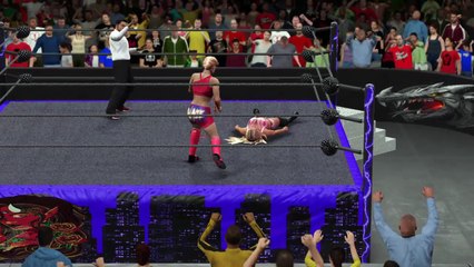 WWE 2K17 alundra blayze v charlotte