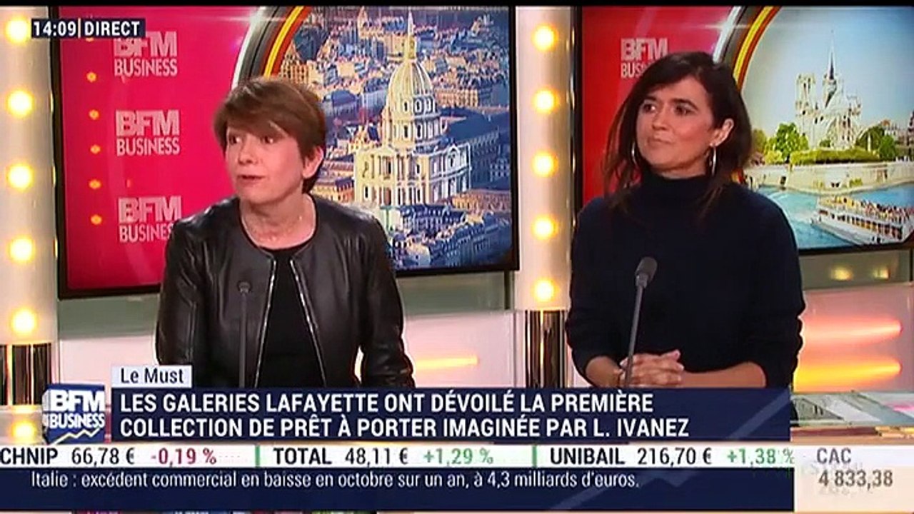 Le Must: Les Galeries Lafayette ont dévoilé leur première collection de prêt à porter, imaginée par Laëtitia Ivanez - 16/12