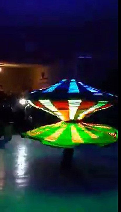 Indian lighting folk dance