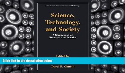 Pre Order Science, Technology, and Society: Education A Sourcebook on Research and Practice