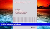 Audiobook  Value Creation of Corporate Restructuring: A Market Cycle and Industry View (Corporate