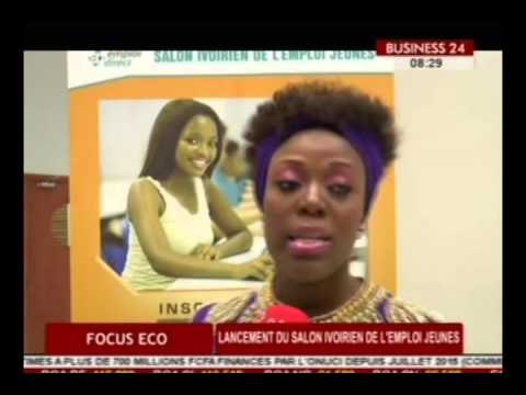 Focus Eco / Lancement du Salon Ivoirien de l'emploi jeunes