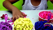 Surprise Spaghetti Play doh Toys Dorie, Izzy, Hamburger, Cute Handy Bag, - Kiddie Toys