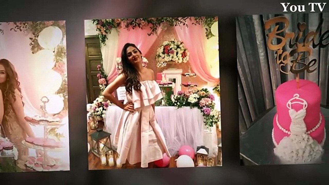 This Actress enjoying her weding in Bridal Shower ...