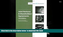 PDF [FREE] DOWNLOAD  Joint Ventures and Shareholders  Agreements: Third Edition [DOWNLOAD] ONLINE