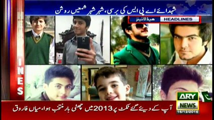 Headlines 2300 16th December 2016