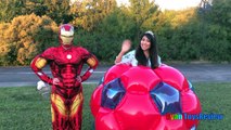 GIANT BALL EGG SURPRISE TOYS Iron Man Thomas and Friends Hulk Minecraft Starwars Ninja Turtle