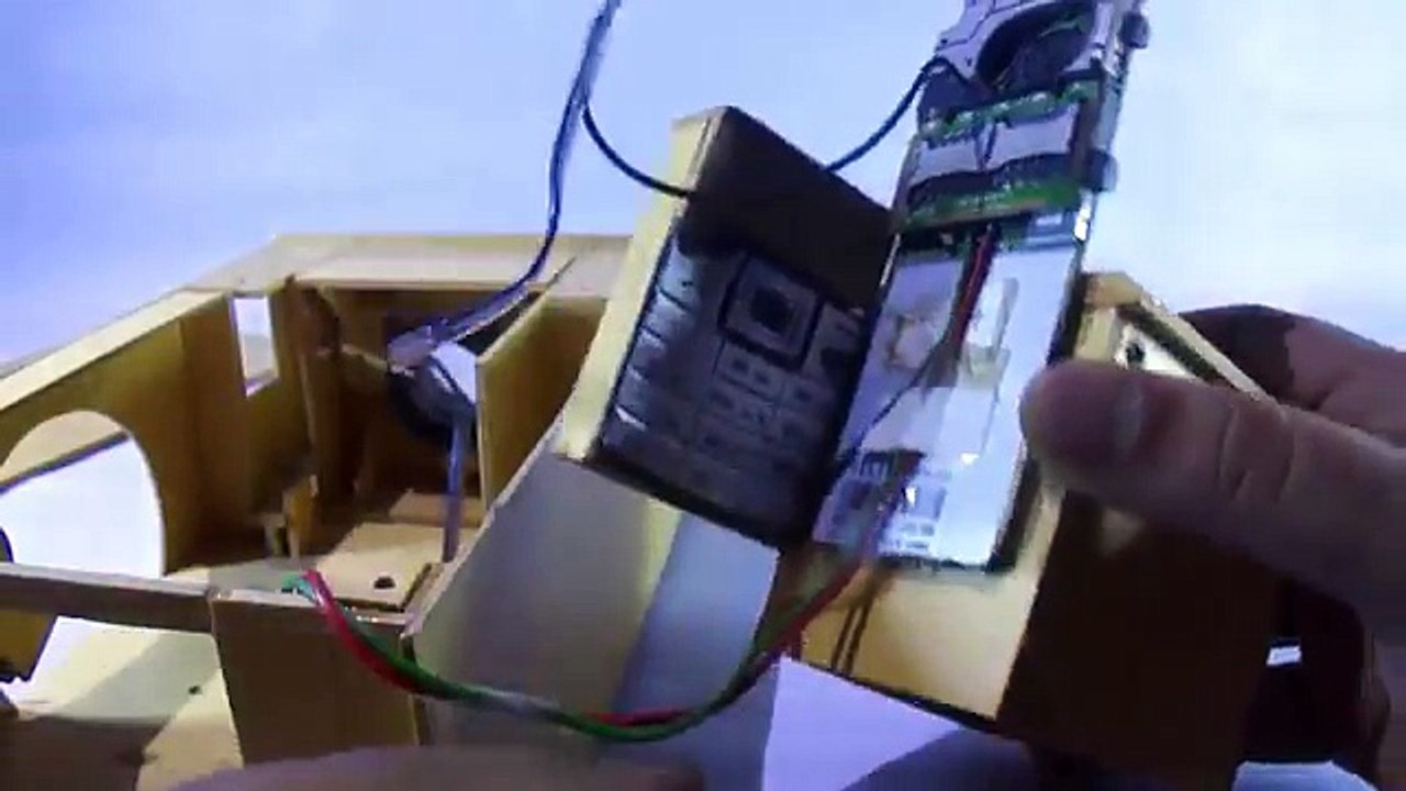 Homemade Mobile Projector